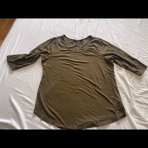 Cynthia Rowley Green Top. ULTRA SOFT.